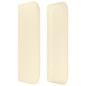 vidaXL Kopfteil mit Ohren Creme 147x16x78/88 cm Kunstleder vidaXL Kopfteil mit Ohren Creme 147x16x78/88 cm Kunstleder