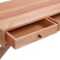 vidaXL PC-Tisch Natur 132 x 47 x 77 cm Massivholz Mahagoni vidaXL PC-Tisch Natur 132 x 47 x 77 cm Massivholz Mahagoni