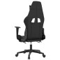 vidaXL Gaming-Stuhl mit Massage & Fußstütze Schwarz & Grau Kunstleder vidaXL Gaming-Stuhl mit Massage & Fußstütze Schwarz & Grau Kunstleder