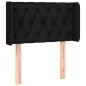 vidaXL LED Kopfteil Schwarz 83x16x78/88 cm Stoff vidaXL LED Kopfteil Schwarz 83x16x78/88 cm Stoff