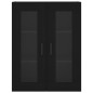 vidaXL Highboard Schwarz 69,5x34x180 cm Holzwerkstoff vidaXL Highboard Schwarz 69,5x34x180 cm Holzwerkstoff