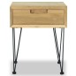 Nachttische 2 Stk. 40x30x50 cm Teak Massivholz Nachttische 2 Stk. 40x30x50 cm Teak Massivholz