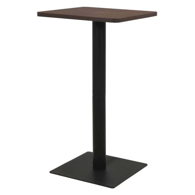 vidaXL Bistrotisch Dunkle Esche 50x50x107 cm vidaXL Bistrotisch Dunkle Esche 50x50x107 cm