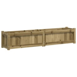 vidaXL Pflanzkübel 150x31x31 cm Kiefernholz Imprägniert