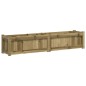 vidaXL Pflanzkübel 150x31x31 cm Kiefernholz Imprägniert vidaXL Pflanzkübel 150x31x31 cm Kiefernholz Imprägniert