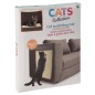 Pets Collection Kratzmatte für Katzen Grau 130x45 cm Pets Collection Kratzmatte für Katzen Grau 130x45 cm