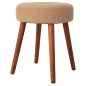 Home&Styling Hocker Ø35x45 cm Beige Home&Styling Hocker Ø35x45 cm Beige