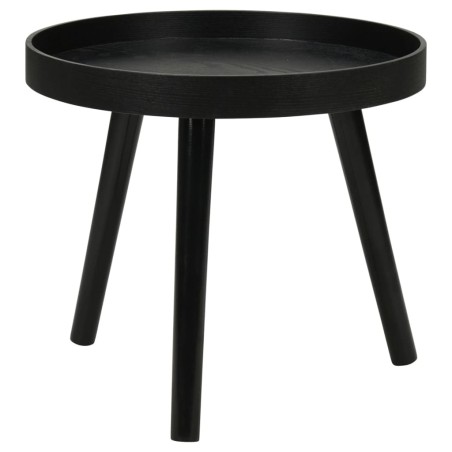 Home&Styling 2-tlg. Beistelltisch-Set Rund Schwarz