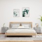 vidaXL Wand-Nachttische mit LED-Leuchten 2 Stk. Betongrau vidaXL Wand-Nachttische mit LED-Leuchten 2 Stk. Betongrau