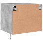vidaXL Wand-Nachttische mit LED-Leuchten 2 Stk. Betongrau vidaXL Wand-Nachttische mit LED-Leuchten 2 Stk. Betongrau