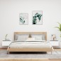 vidaXL Wand-Nachttische mit LED-Leuchten 2 Stk. Weiß vidaXL Wand-Nachttische mit LED-Leuchten 2 Stk. Weiß