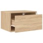 vidaXL Wand-Nachttische mit LED-Leuchten 2 Stk. Sonoma-Eiche vidaXL Wand-Nachttische mit LED-Leuchten 2 Stk. Sonoma-Eiche