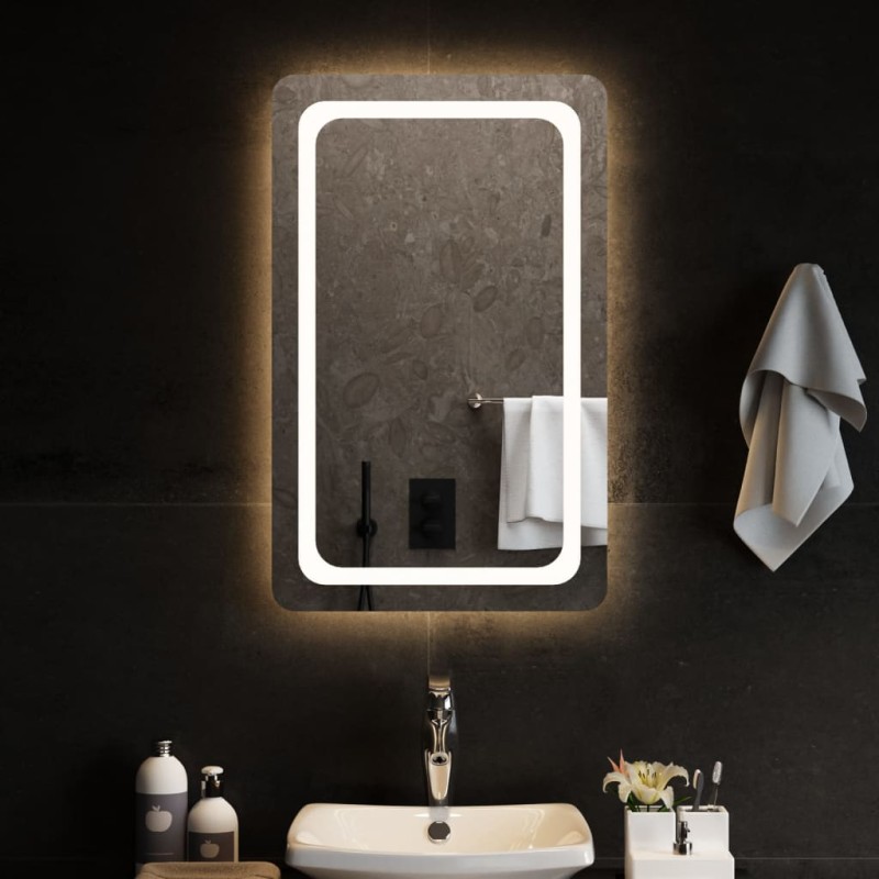 vidaXL LED-Badspiegel 50x80 cm vidaXL LED-Badspiegel 50x80 cm