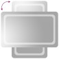 vidaXL LED-Badspiegel 50x80 cm vidaXL LED-Badspiegel 50x80 cm