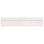 vidaXL Pflanzkübel Weiß 150x31x31 cm Massivholz Kiefer vidaXL Pflanzkübel Weiß 150x31x31 cm Massivholz Kiefer