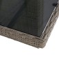 7-tlg. Garten-Essgruppe Poly Rattan Braun 7-tlg. Garten-Essgruppe Poly Rattan Braun