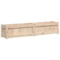 vidaXL Pflanzkübel 150x31x31 cm Massivholz Kiefer vidaXL Pflanzkübel 150x31x31 cm Massivholz Kiefer