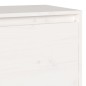 vidaXL TV-Schrank Weiß 140x35x40 cm Massivholz Kiefer vidaXL TV-Schrank Weiß 140x35x40 cm Massivholz Kiefer