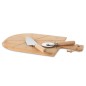Excellent Houseware 3-tlg. Pizza-Schneidebrett Set 43x30 cm Bambus Excellent Houseware 3-tlg. Pizza-Schneidebrett Set 43x30 cm Bambus