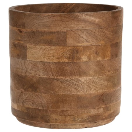 Home&Styling 3-tlg. Pflanzentopf-Set Mango Massivholz Natur