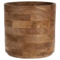 Home&Styling 3-tlg. Pflanzentopf-Set Mango Massivholz Natur Home&Styling 3-tlg. Pflanzentopf-Set Mango Massivholz Natur