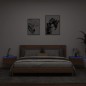 vidaXL Wand-Nachttische mit LED-Leuchten 2 Stk. Braun Eichen-Optik vidaXL Wand-Nachttische mit LED-Leuchten 2 Stk. Braun Eichen-Optik
