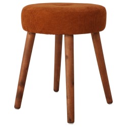 Home&Styling Hocker Ø35x45 cm Rostbraun