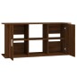 vidaXL Aquariumständer Braun Eichen-Optik 121x41x58 cm Holzwerkstoff vidaXL Aquariumständer Braun Eichen-Optik 121x41x58 cm Holzwerkstoff