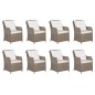 11-tlg. Garten-Essgruppe Poly Rattan 11-tlg. Garten-Essgruppe Poly Rattan