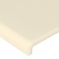 vidaXL Bettgestell mit Kopfteil Creme 80x200 cm Kunstleder vidaXL Bettgestell mit Kopfteil Creme 80x200 cm Kunstleder