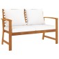 vidaXL 5-tlg. Garten-Lounge-Set mit Auflagen Massivholz Akazie vidaXL 5-tlg. Garten-Lounge-Set mit Auflagen Massivholz Akazie