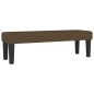 vidaXL Boxspringbett mit Matratze Dunkelbraun 180x200 cm Stoff vidaXL Boxspringbett mit Matratze Dunkelbraun 180x200 cm Stoff