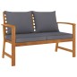 5-tlg. Garten-Lounge-Set mit Auflagen Massivholz Akazie 5-tlg. Garten-Lounge-Set mit Auflagen Massivholz Akazie