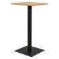 vidaXL Bistrotisch Eichefarben 50x50x107 cm vidaXL Bistrotisch Eichefarben 50x50x107 cm