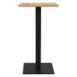 vidaXL Bistrotisch Eichefarben 50x50x107 cm vidaXL Bistrotisch Eichefarben 50x50x107 cm