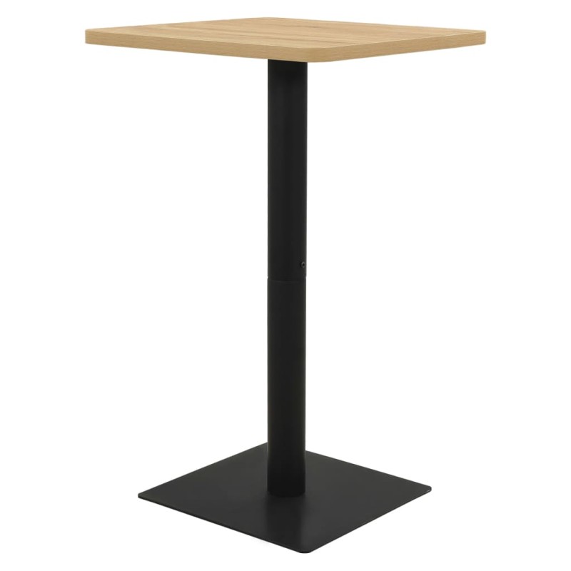 vidaXL Bistrotisch Eichefarben 78,5x78,5x107 cm vidaXL Bistrotisch Eichefarben 78,5x78,5x107 cm