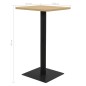vidaXL Bistrotisch Eichefarben 78,5x78,5x107 cm vidaXL Bistrotisch Eichefarben 78,5x78,5x107 cm