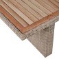 vidaXL 7-tlg. Garten-Essgruppe mit Auflagen Poly Rattan Braun vidaXL 7-tlg. Garten-Essgruppe mit Auflagen Poly Rattan Braun