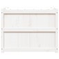 vidaXL Pflanzkübel Weiß 90x50x70 cm Massivholz Kiefer vidaXL Pflanzkübel Weiß 90x50x70 cm Massivholz Kiefer