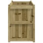 vidaXL Pflanzkübel 150x50x70 cm Kiefernholz Imprägniert vidaXL Pflanzkübel 150x50x70 cm Kiefernholz Imprägniert
