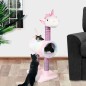 Pets Collection Kratzbaum Unicorn Rosa 40x30x85 cm Pets Collection Kratzbaum Unicorn Rosa 40x30x85 cm