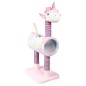 Pets Collection Kratzbaum Unicorn Rosa 40x30x85 cm Pets Collection Kratzbaum Unicorn Rosa 40x30x85 cm