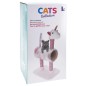 Pets Collection Kratzbaum Unicorn Rosa 40x30x85 cm Pets Collection Kratzbaum Unicorn Rosa 40x30x85 cm