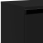 vidaXL Wand-Nachttische mit LED-Leuchten 2 Stk. Schwarz vidaXL Wand-Nachttische mit LED-Leuchten 2 Stk. Schwarz