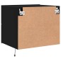 vidaXL Wand-Nachttische mit LED-Leuchten 2 Stk. Schwarz vidaXL Wand-Nachttische mit LED-Leuchten 2 Stk. Schwarz