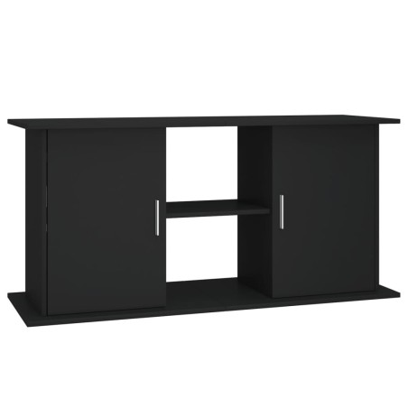 vidaXL Aquariumständer Schwarz 121x41x58 cm Holzwerkstoff