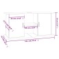 vidaXL Aquariumständer Schwarz 121x41x58 cm Holzwerkstoff vidaXL Aquariumständer Schwarz 121x41x58 cm Holzwerkstoff