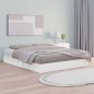 vidaXL Massivholzbett Weiß 180x200 cm vidaXL Massivholzbett Weiß 180x200 cm