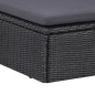 11-tlg. Garten-Essgruppe Poly Rattan Schwarz 11-tlg. Garten-Essgruppe Poly Rattan Schwarz