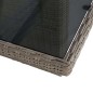 9-tlg. Garten-Essgruppe Poly Rattan Braun 9-tlg. Garten-Essgruppe Poly Rattan Braun